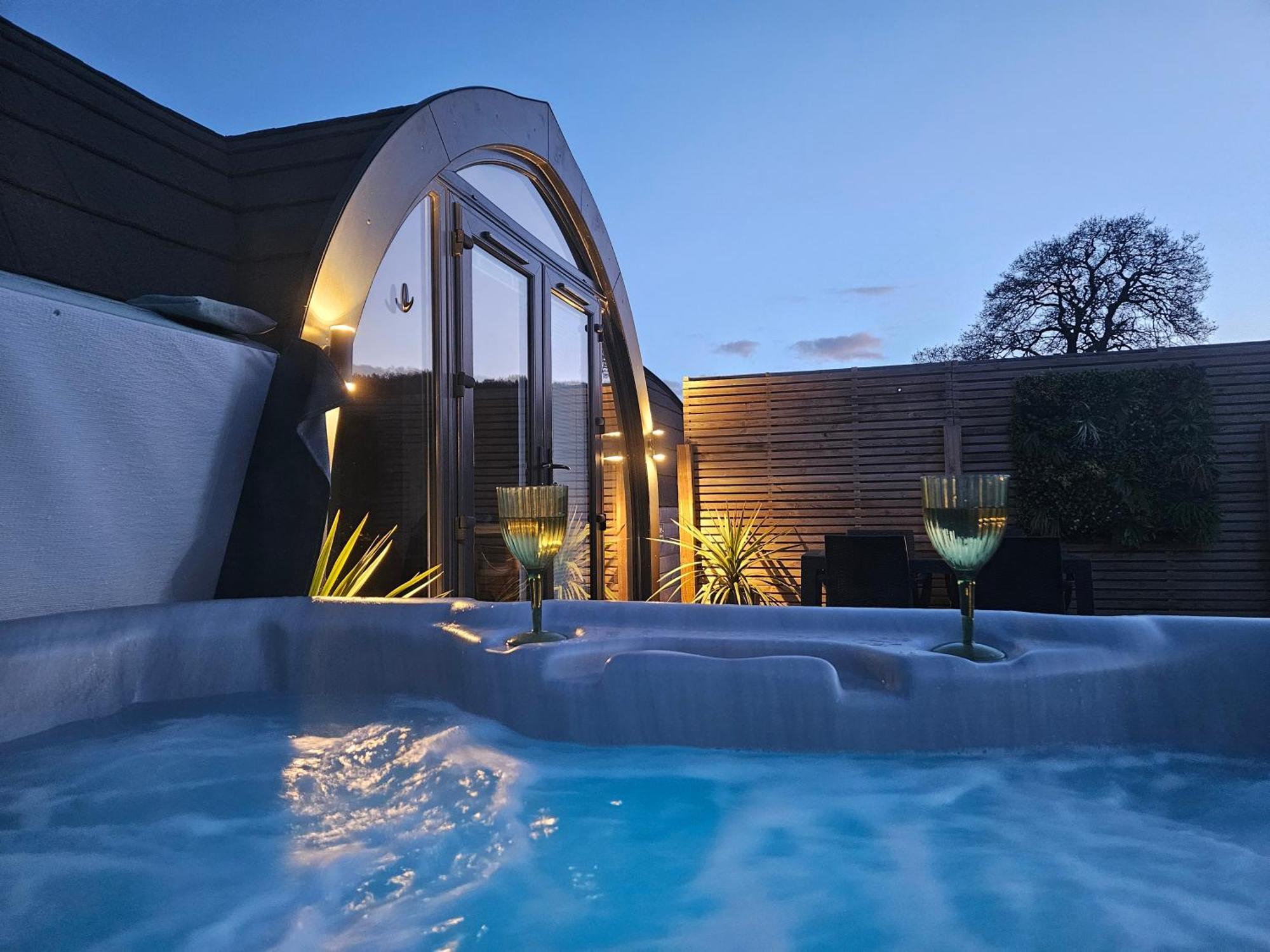 הוילה שרוסברי Eastridge Glamping מראה חיצוני תמונה