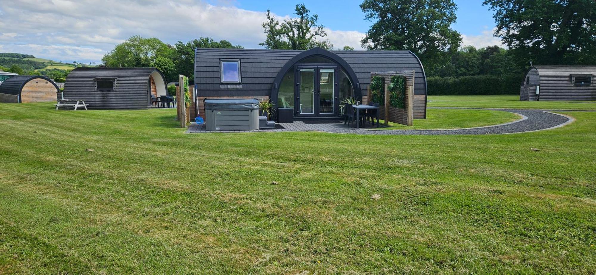 הוילה שרוסברי Eastridge Glamping מראה חיצוני תמונה